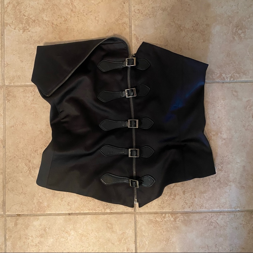 Bebe Y2K Satin Corset
